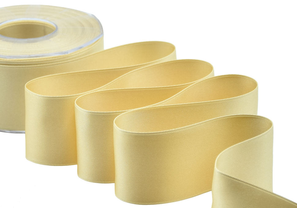 doppio raso 48 mm giallo oro