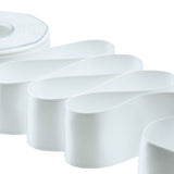 doppio raso 48 mm bianco naturale