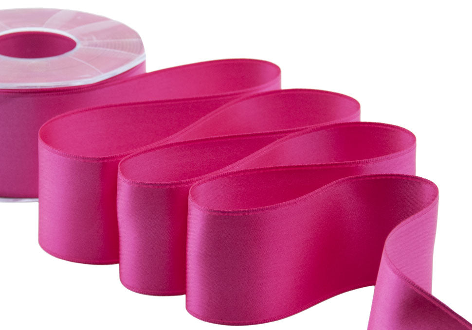 doppio raso 48 mm fuxia peonia