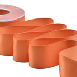 doppio raso 48 mm arancio pesca