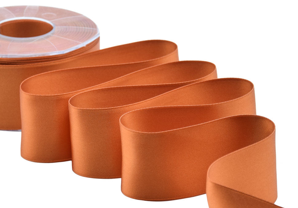 doppio raso 48 mm arancio scuro