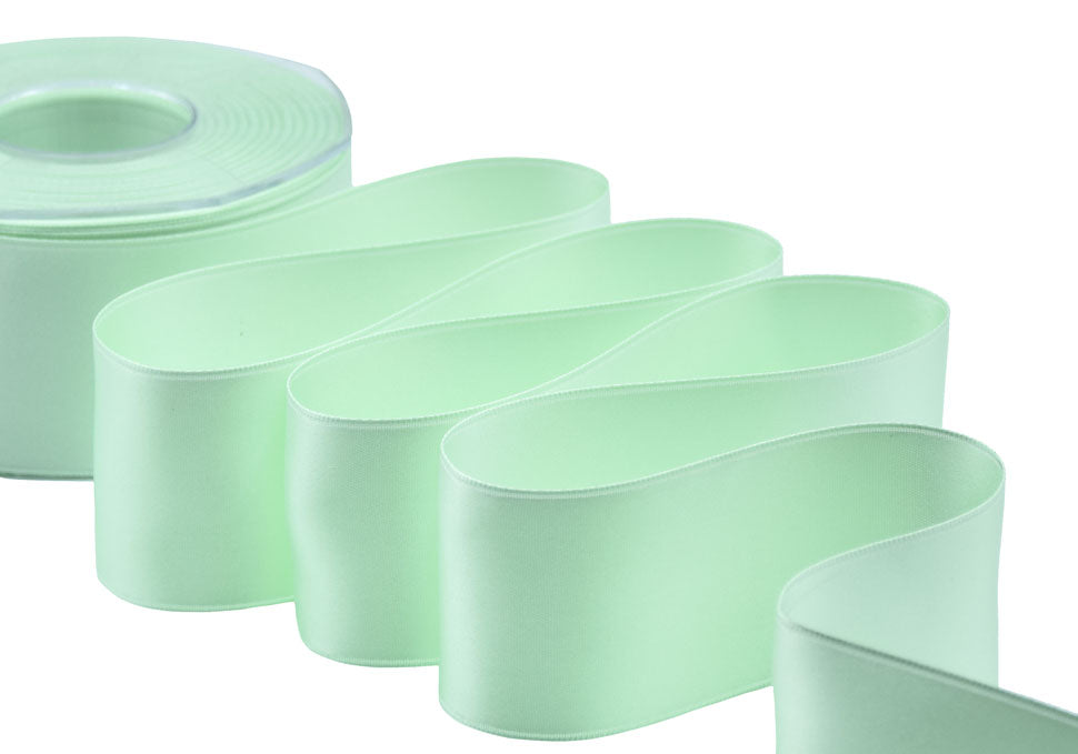 doppio raso 48 mm verde menta