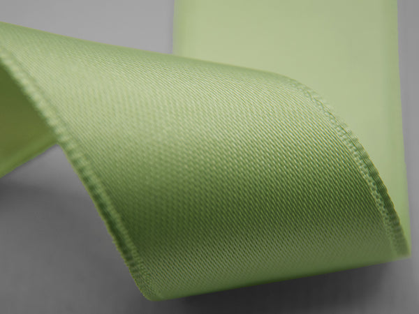 Double Satin 50mm vert pomme clair