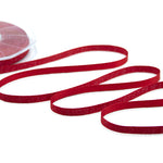 raso boutique lamè 6 mm rosso