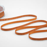 raso boutique lamè 6 mm arancio pesca