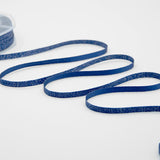 raso boutique lamè 6 mm blu scuro