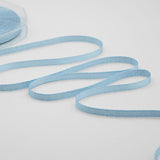 raso boutique lamè 6 mm azzurro baby