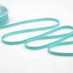 raso boutique lamè 6 mm verde acqua marina