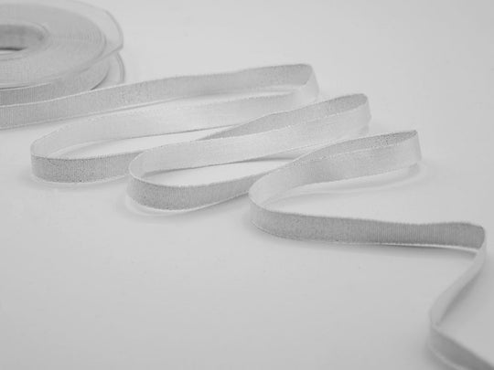 raso boutique lamè 10 mm argento