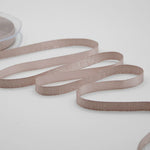 raso boutique lamè 10 mm cipria scuro