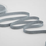 raso boutique lamè 10 mm grigio scuro