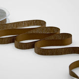 raso boutique lamè 16 mm marrone