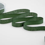 raso boutique lamè 16 mm verde inglese