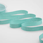 raso boutique lamè 16 mm verde acqua marina