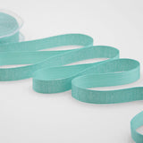 raso boutique lamè 16 mm verde acqua marina