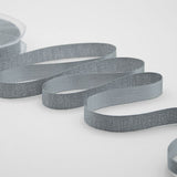 raso boutique lamè 16 mm grigio scuro