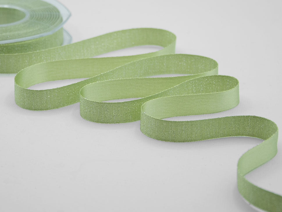raso boutique lamè 16 mm verde prato