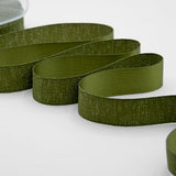 raso boutique lamè 25 mm verde muschio