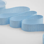 raso boutique lamè 25 mm azzurro baby