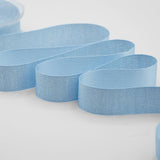 raso boutique lamè 25 mm azzurro baby