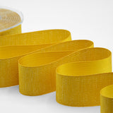 raso boutique lamè 40 mm giallo sole