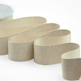 raso boutique lamè 40 mm beige