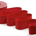 raso boutique lamè 40 mm rosso