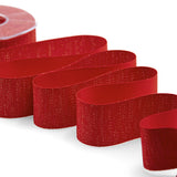 raso boutique lamè 40 mm rosso