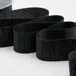 raso boutique lamè 40 mm nero