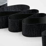 raso boutique lamè 40 mm nero