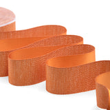 raso boutique lamè 40 mm arancio pesca