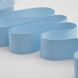 raso boutique lamè 40 mm azzurro baby