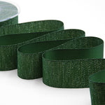 raso boutique lamè 40 mm verde inglese