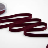 doppio raso opaco 10 mm bordeaux