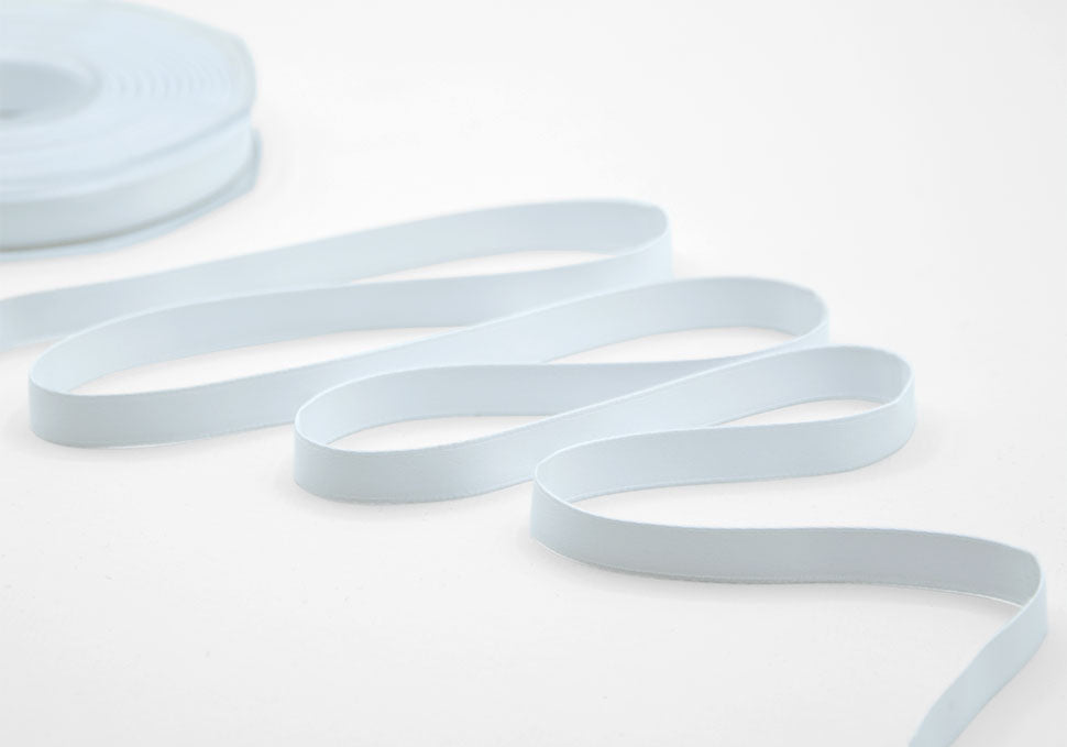doppio raso opaco 10 mm bianco ottico