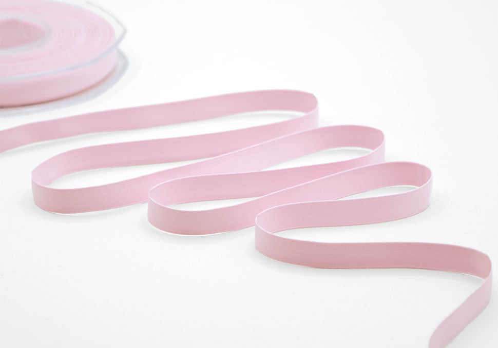 doppio raso opaco 10 mm rosa baby