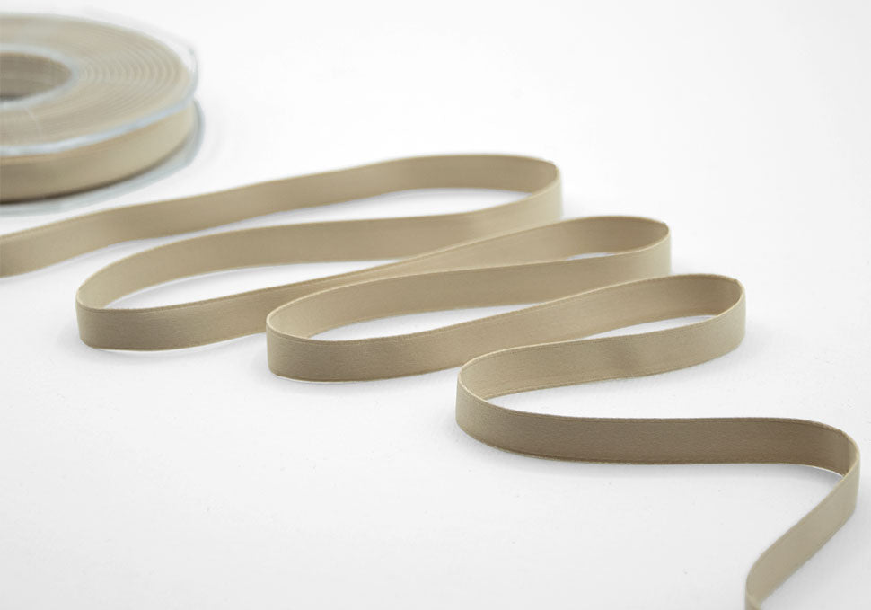 doppio raso opaco 10 mm beige