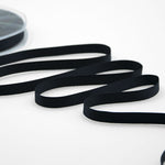 doppio raso opaco 10 mm nero