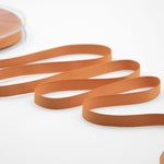 doppio raso opaco 10 mm arancio pesca