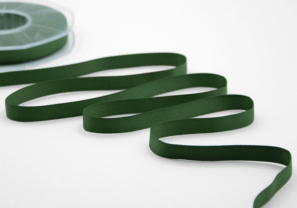 doppio raso opaco 10 mm verde inglese