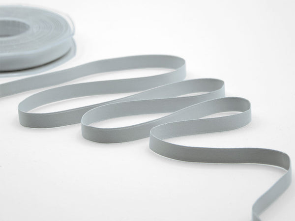 Double matte satin 10 mm pearl gray