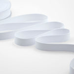 doppio raso opaco 15 mm bianco ottico