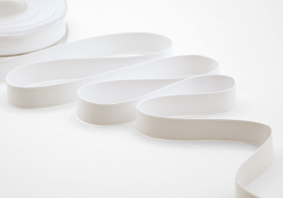 doppio raso opaco 15 mm bianco naturale