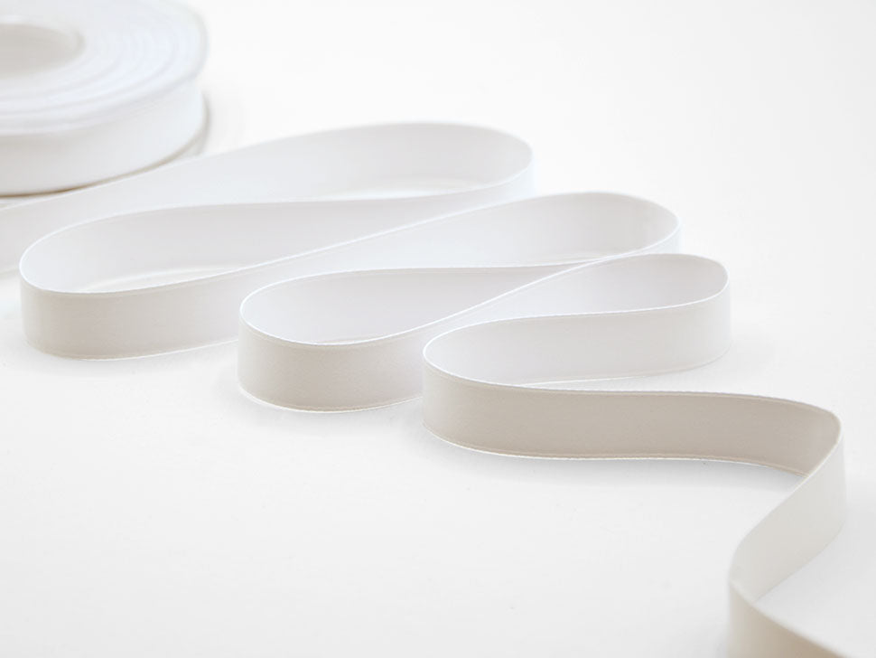 doppio raso opaco 15 mm bianco naturale