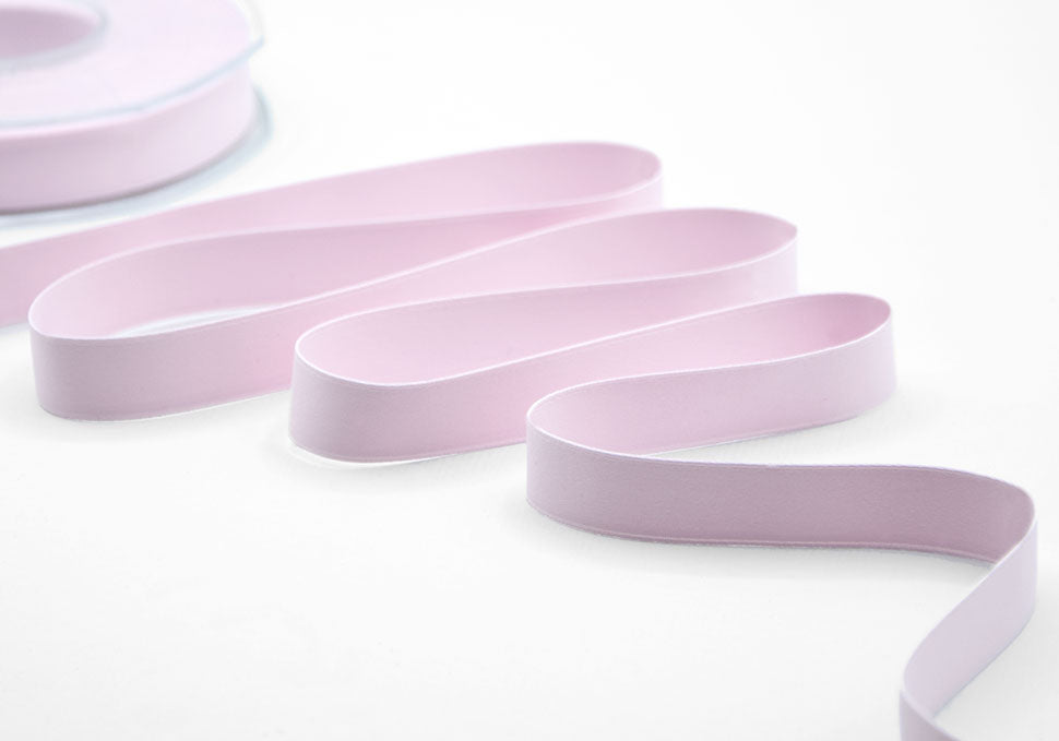 doppio raso opaco 15 mm rosa baby