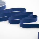 doppio raso opaco 15 mm  blu scuro