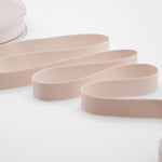 doppio raso opaco 15 mm rosa cipria