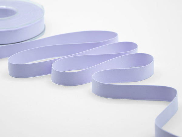 Double satin opaque 15 mm lilas