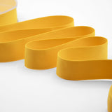 doppio raso opaco 25 mm giallo sole