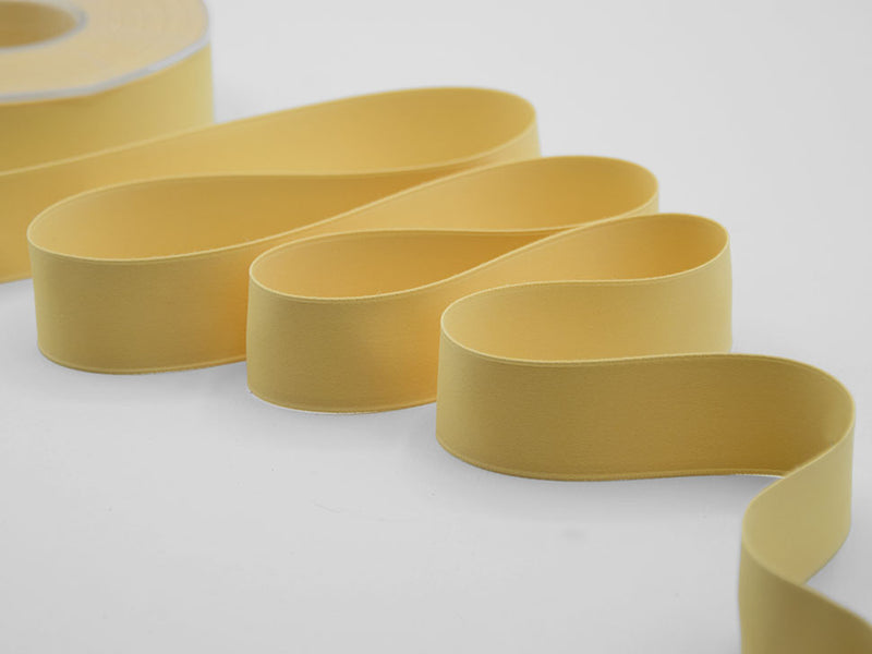 Double Satin Matt 25 MM Yellow